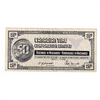 S2-D-U 1972 Canadian Tire Coupon 25 Cents Very Fine (Hole)