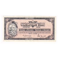 S4-C-CN 1974 Canadian Tire Coupon 10 Cents EF-AU