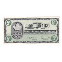 S5-B-KN 1976 Canadian Tire Coupon 5 Cents Uncirculated (Ink)