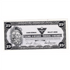 S14-D-00 1991 Canadian Tire Coupon 25 Cents Uncirculated