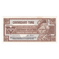 S17-Ea1-90 Replacement 1992 Canadian Tire Coupon 50 Cents EF-AU