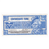 S17-Fa1-*0 Replacement 1992 Canadian Tire Coupon  $1.00 VF-EF (Tears)