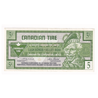 S20-Ba-10 Replacement 1996 Canadian Tire Coupon 5 Cents Extra Fine