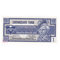 S20-Fa-10 Replacement 1996 Canadian Tire Coupon $1.00 Uncirculated