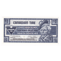 S27-Fa04-999 Replacement 2004 Canadian Tire Coupon $1.00 Uncirculated