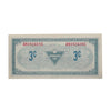 S4-A-AN 1974 Canadian Tire Coupon 3 Cents EF-AU