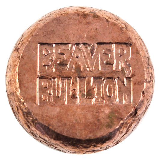 Beaver Bullion (Stamped) 3oz Copper - Toned