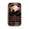 Buffalo Nickel 1oz. .999 Fine Copper Bar