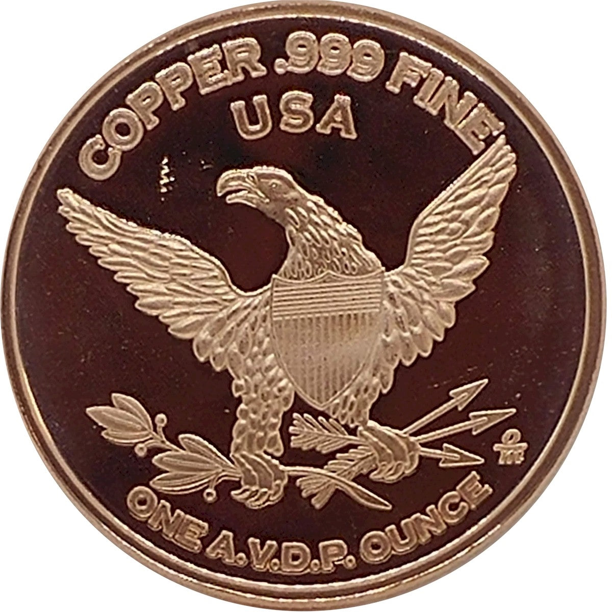 Trump Chicken 1oz. .999 Fine Copper