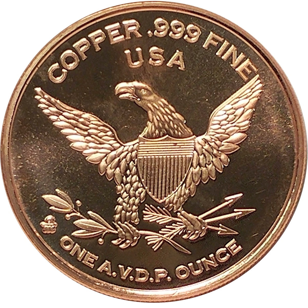 Don't Tread On Me 1oz. .999 Fine Copper