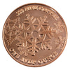 Let It Snow 1oz. .999 Fine Copper