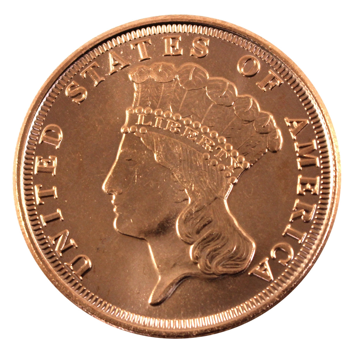 Indian Princess 1oz. .999 Fine Copper