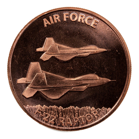 Air Force 1oz. .999 Fine Copper