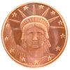 Liberty Head with Guns or Eagle  1oz. .999 Fine Copper