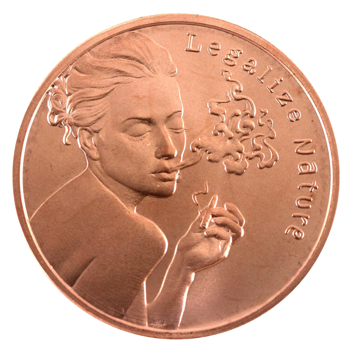 Legalize Nature 1oz. .999 Fine Copper