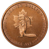 Beaver Bullion Copper 1oz Copper Round Reproduction of the Capture of Quebec 1759 Medal