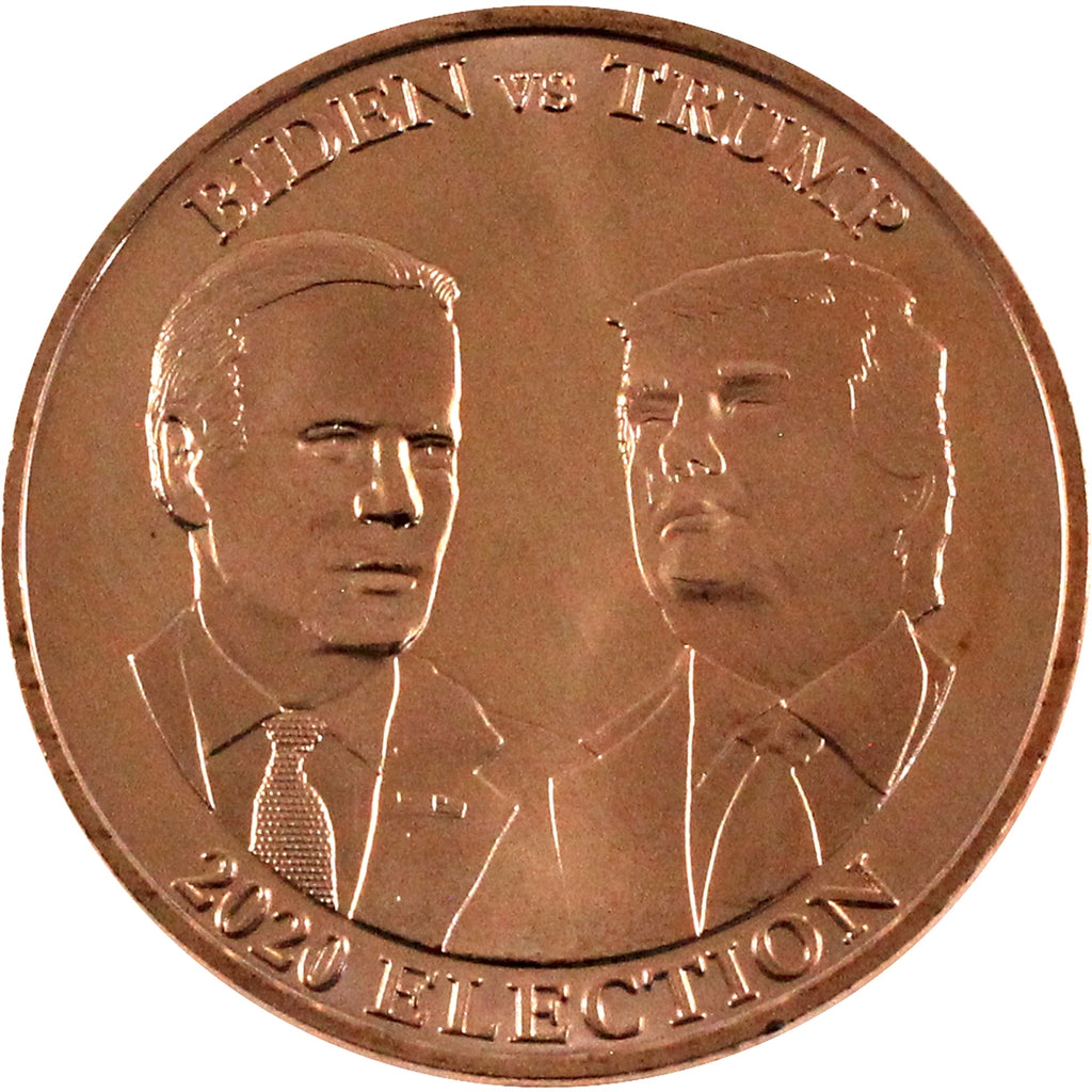 Biden vs. Trump (2020 Election) 1oz. .999 Fine Copper