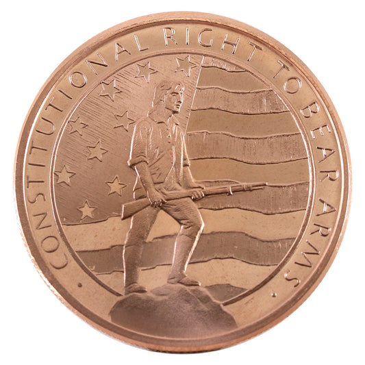 2nd Amendment 2oz. .999 Fine Copper