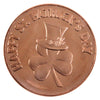 Happy St. Patrick's Day 1oz. .999 Fine Copper