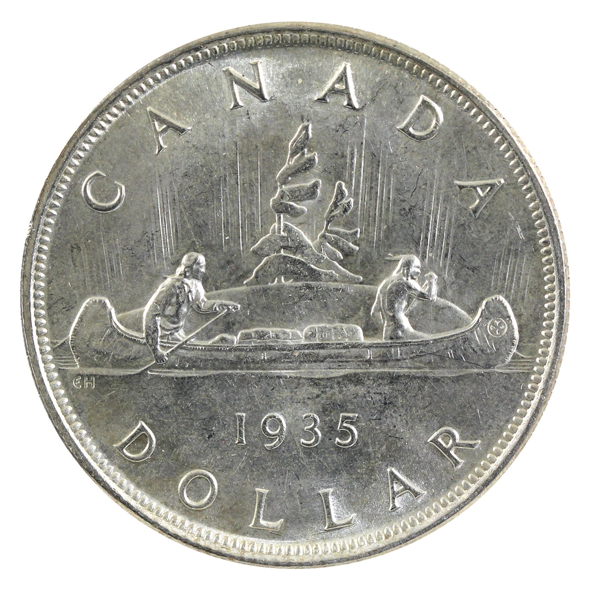 1935 Canada Dollar Brilliant Uncirculated (MS-63) $