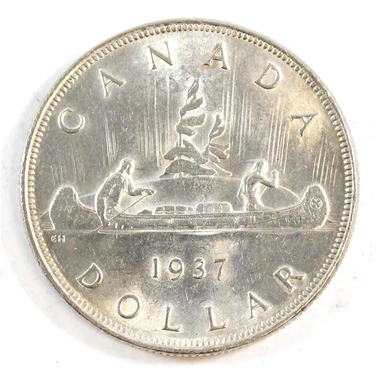 1937 Canada Dollar AU-UNC (AU-55)