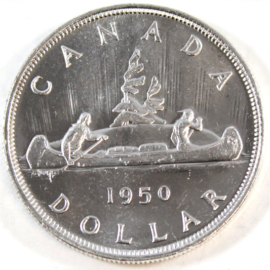 1950 Canada Dollar Brilliant Uncirculated (MS-63) $