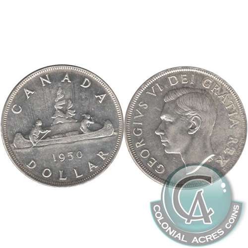 1950 Canada Dollar EF-AU (EF-45)