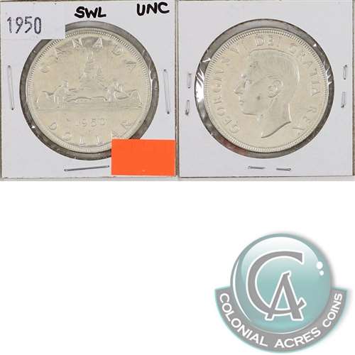 1950 SWL Canada Dollar Uncirculated (MS-60)