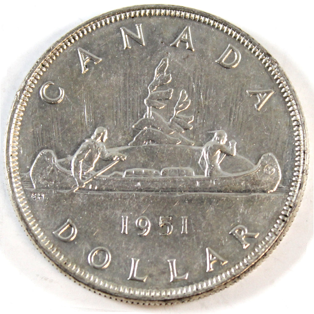 1951 Canada Dollar Extra Fine (EF-40)