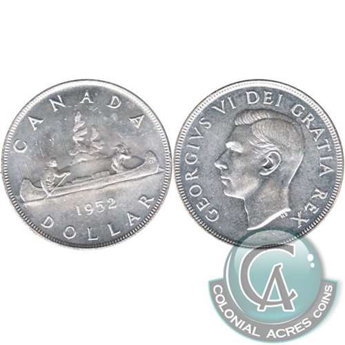 1952 NWL Canada Dollar Brilliant Uncirculated (MS-63) $