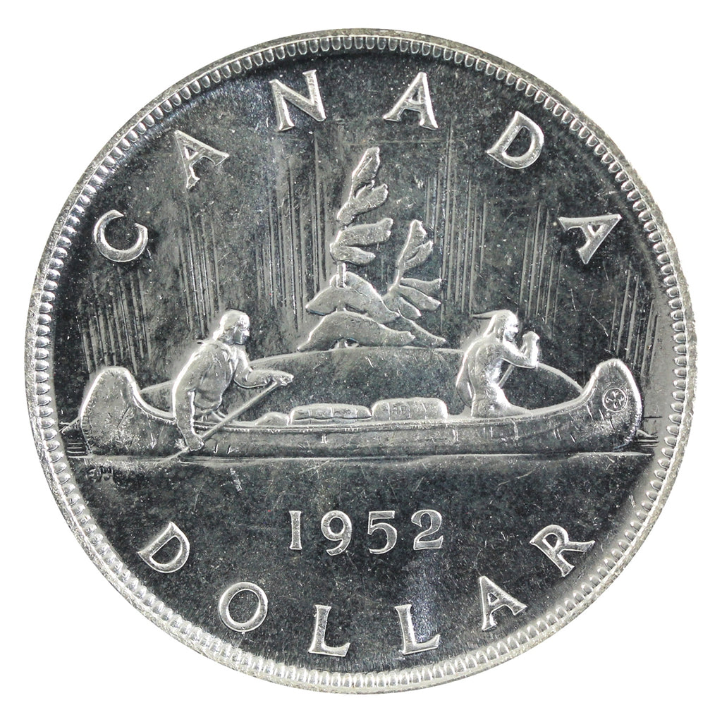 1952 SWL Canada Dollar Brilliant Uncirculated (MS-63) $