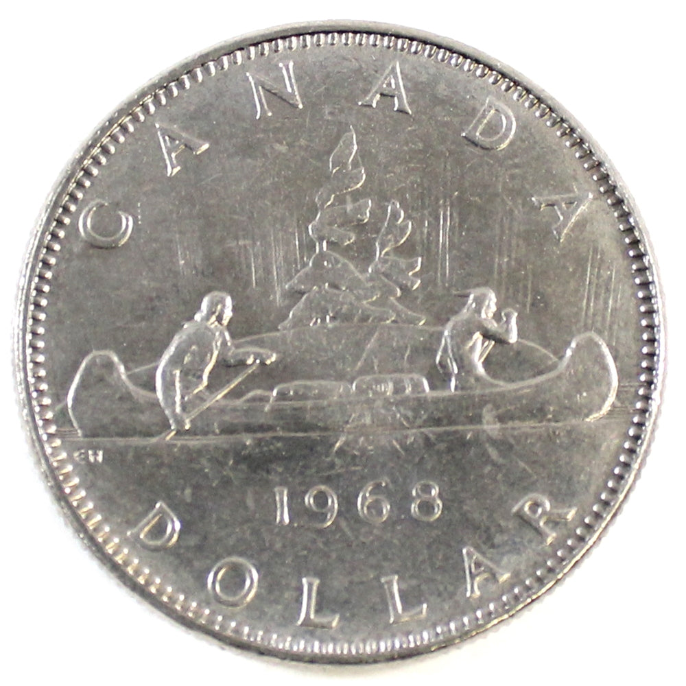 1968 Canada Nickel Dollar Uncirculated (MS-60)