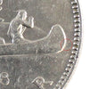 1968 No Island Canada Nickel Dollar Circulated