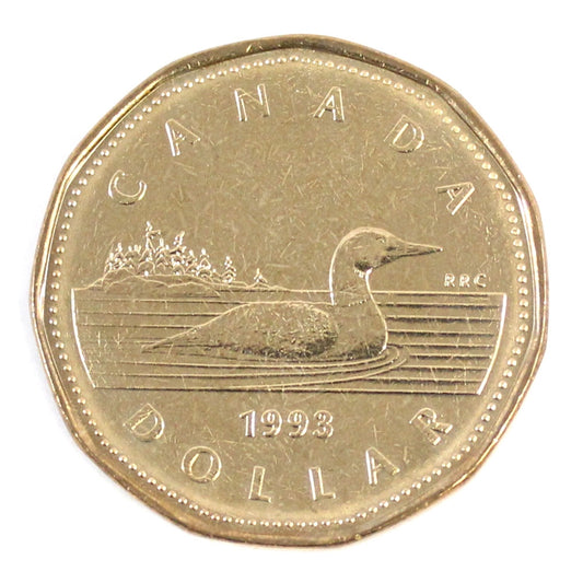 1993 Canada Loon Dollar Brilliant Uncirculated (MS-63)