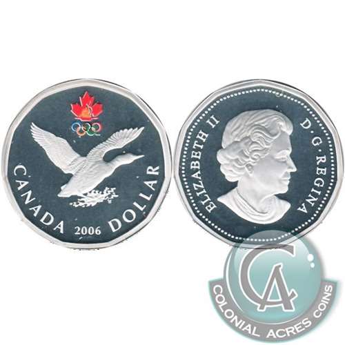 2006 Canada Silver Lucky Loon Dollar Proof_