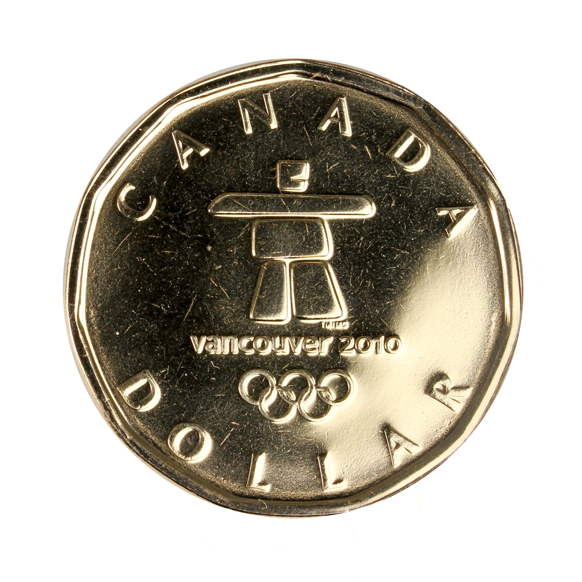 2010 Canada Inukshuk Dollar Proof Like