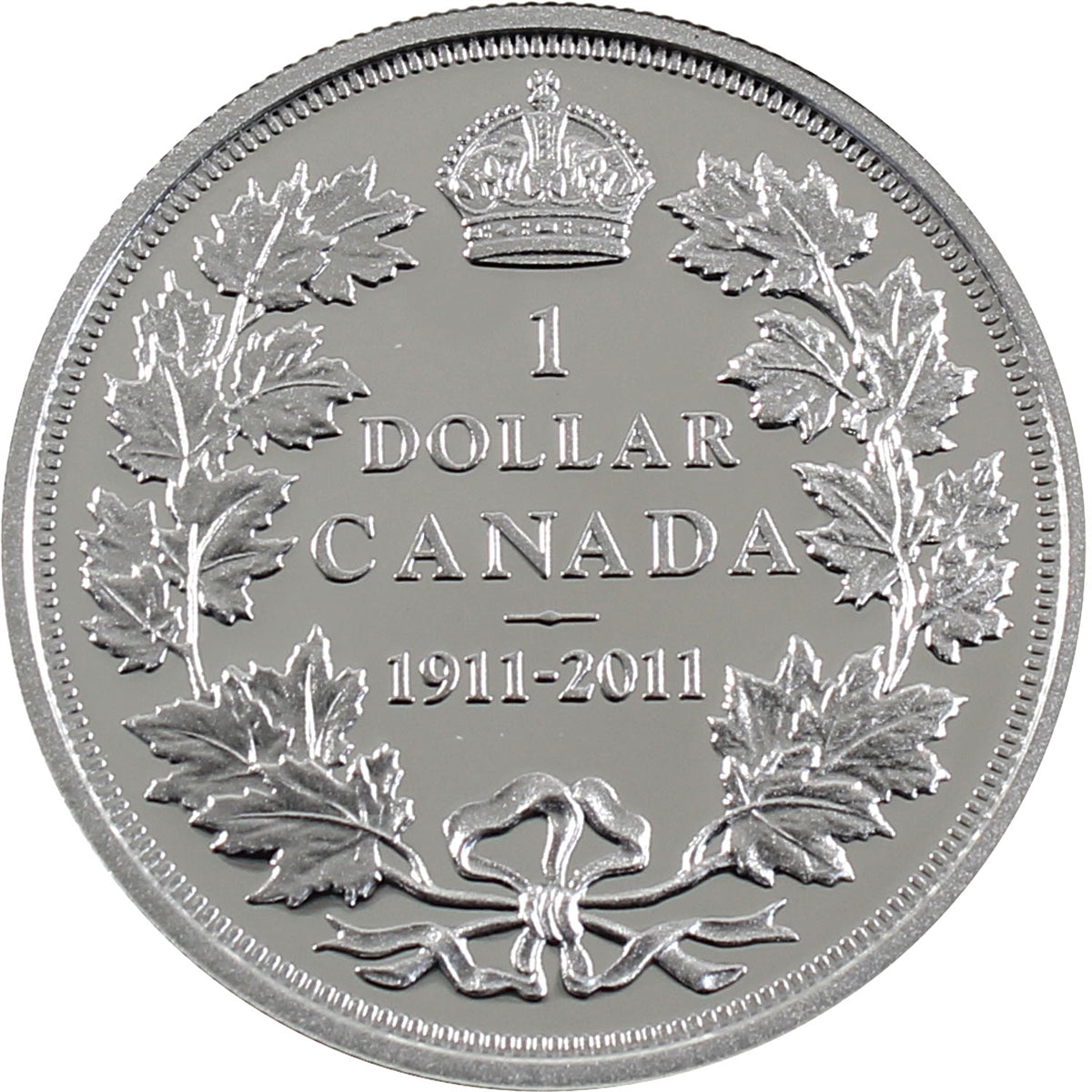 2011 Canada 100th Ann. Dollar Silver Proof $