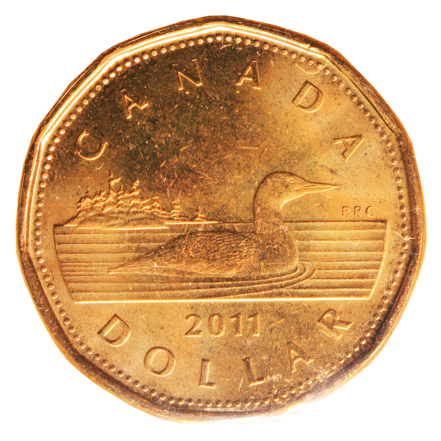 2011 Canada Loon Dollar ICCS Certified MS-66