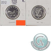 2012 Canada Silver Plated Loon Dollar Proof Like (from RCM Card)