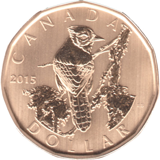 2015 Canada Blue Jay Dollar Specimen$