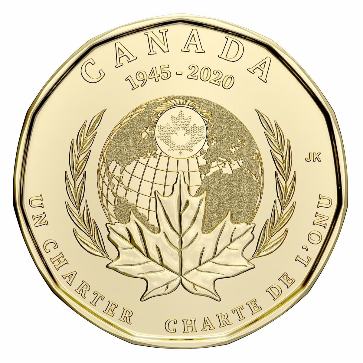 2020 United Nations Canada Loon Dollar Brilliant Uncirculated (MS-63)