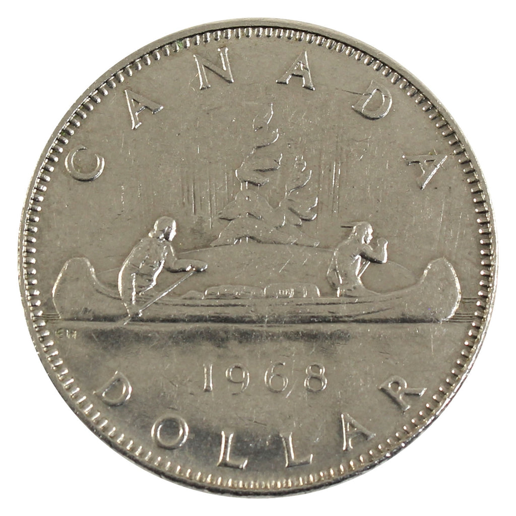 1968 DHL #1 Canada Nickel Dollar Extra Fine (EF-40)