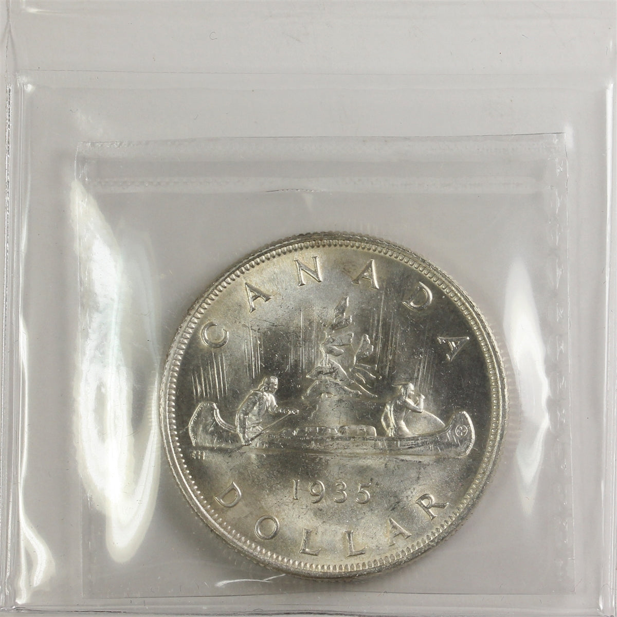 1935 Canada Dollar ICCS Certified MS-65 (XVR 366)