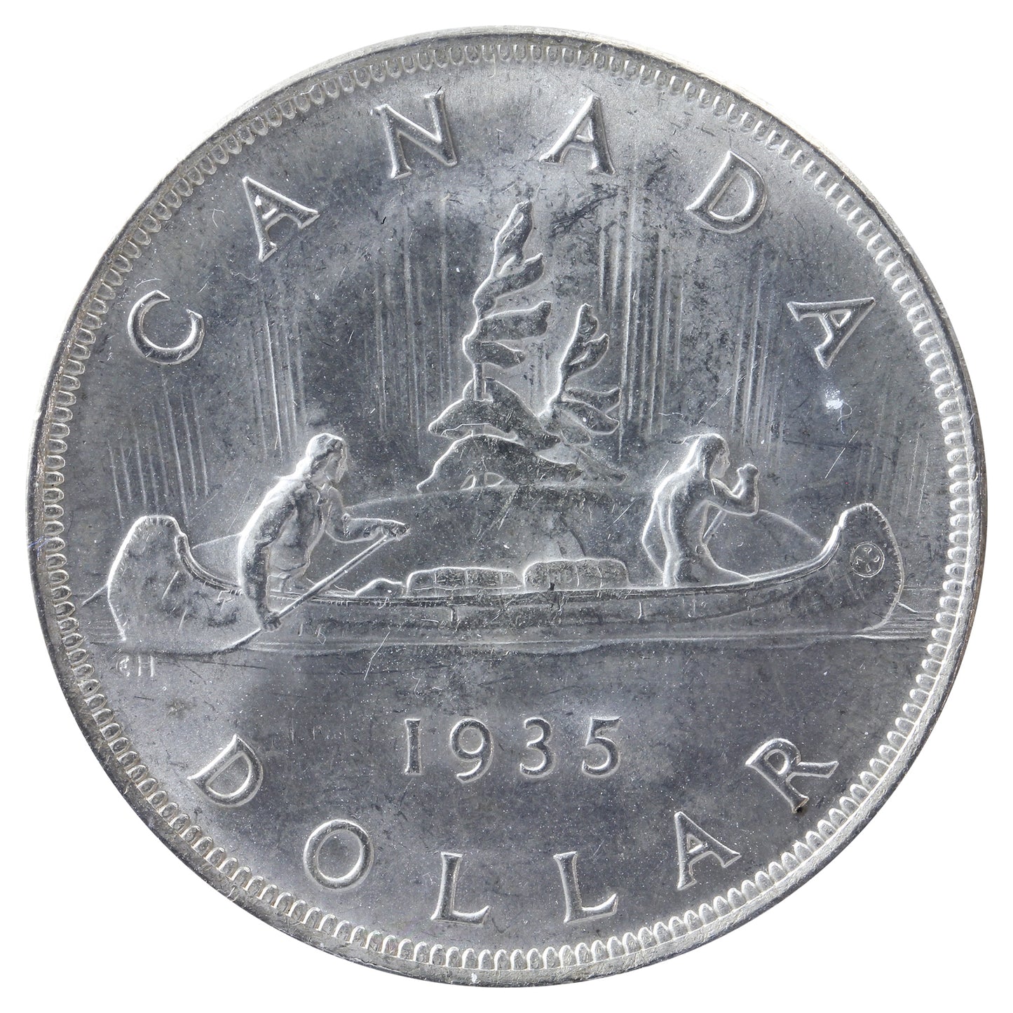 1935 Canada Dollar ICCS Certified MS-65 (XVR 358)