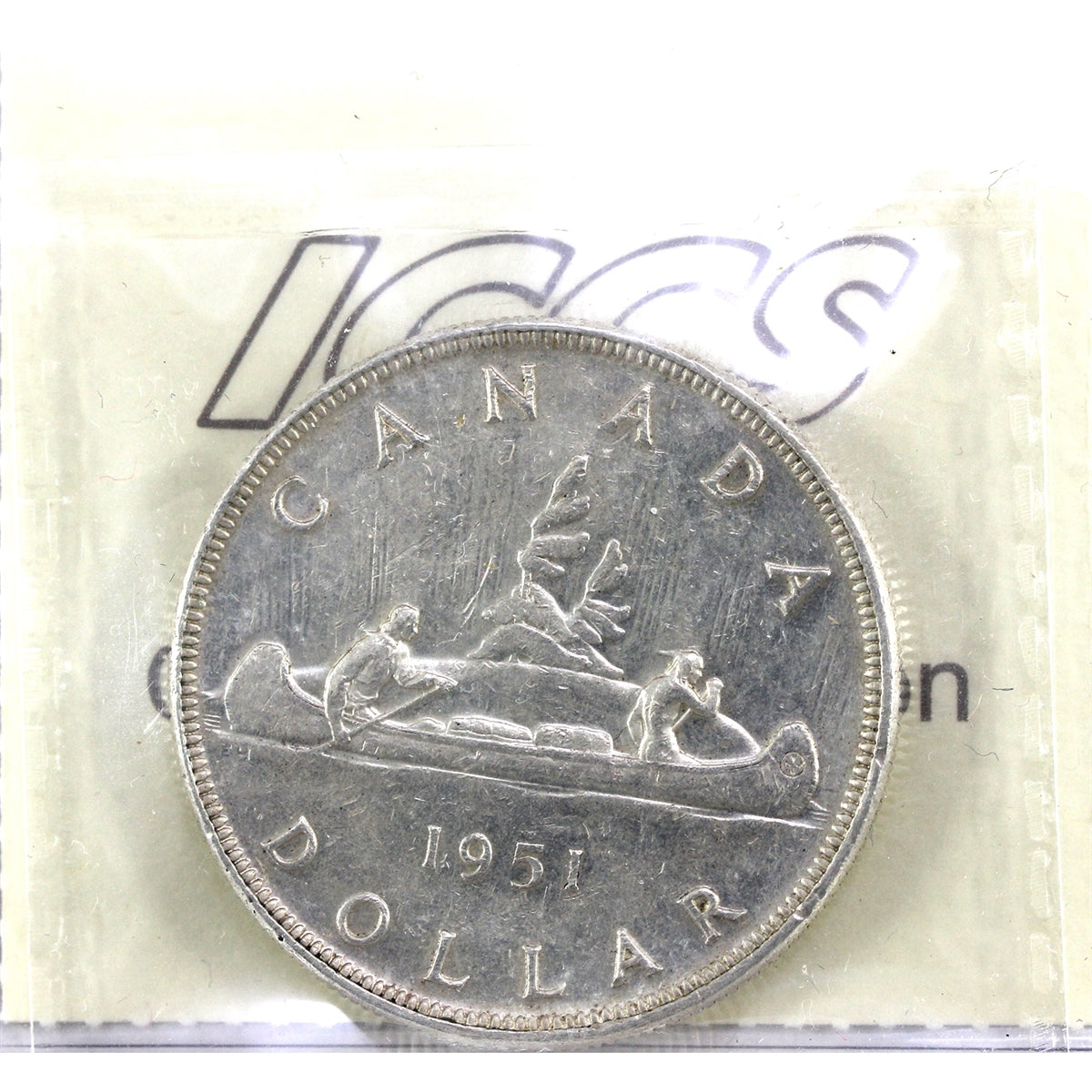 1951 Arnprior Canada Dollar ICCS Certified AU-55