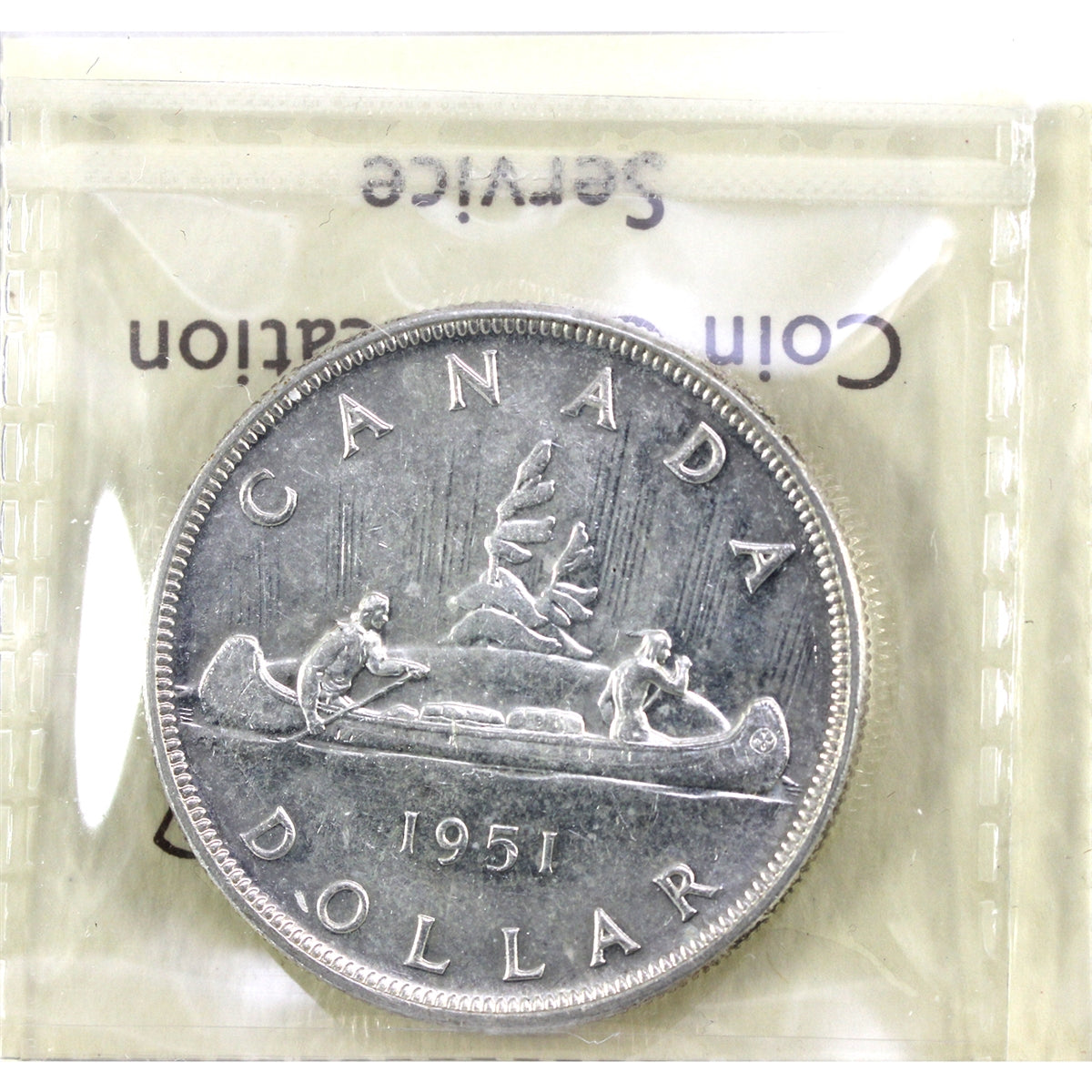 1951 Arnprior Canada Dollar ICCS Certified AU-50