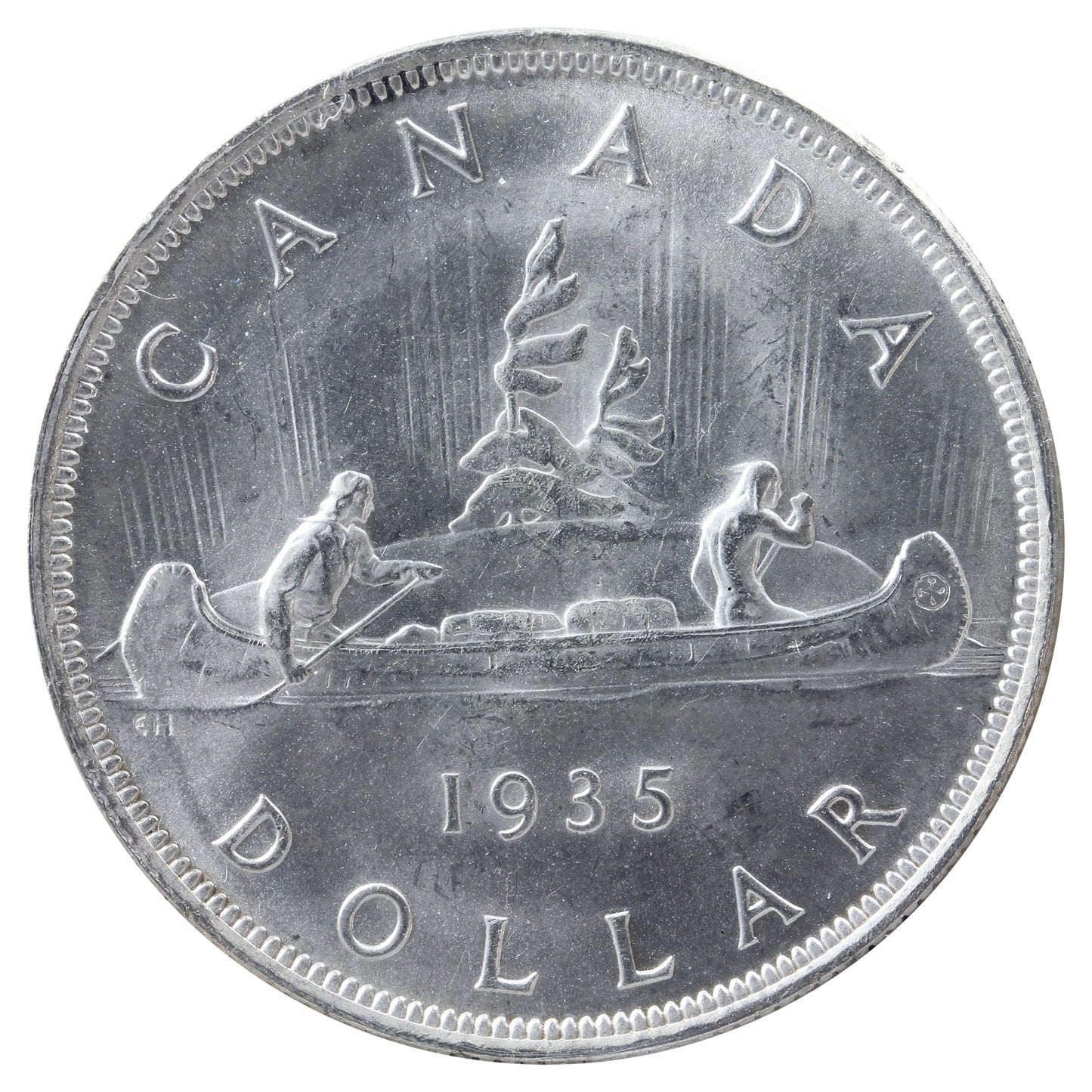 1935 Canada Dollar ICCS Certified MS-65 (XVR 356)