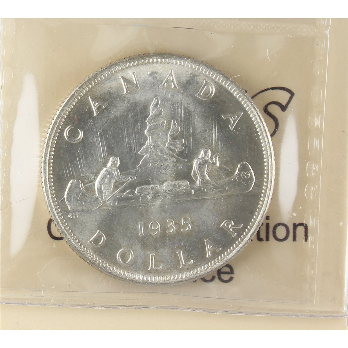 1935 Canada Dollar ICCS Certified MS-65 (XXG 022)