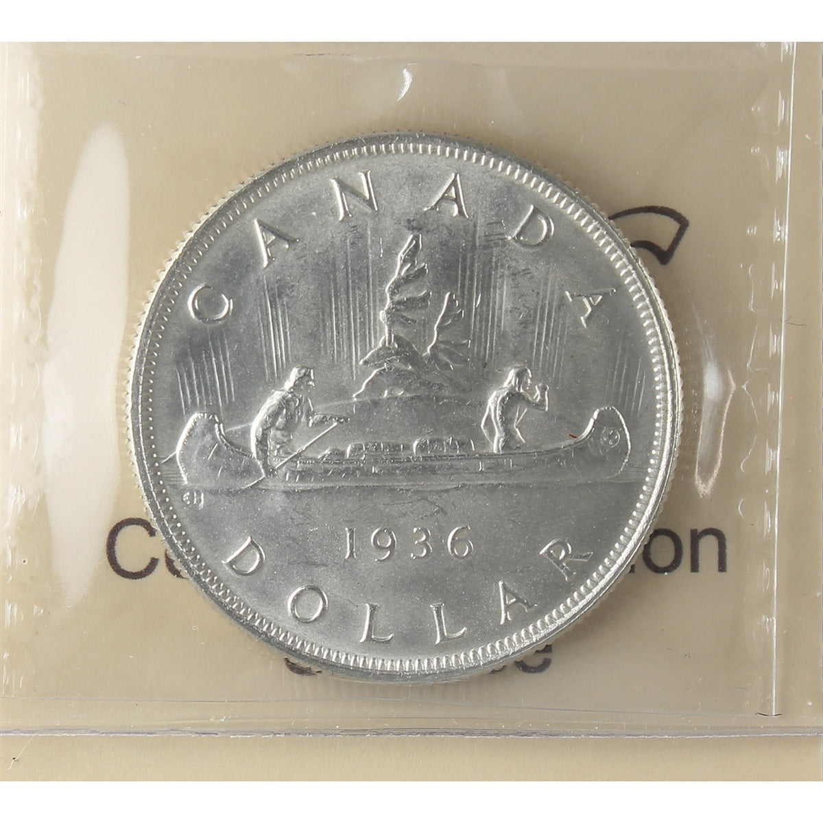 1936 Canada Dollar ICCS Certified MS-64 (XXG 034)