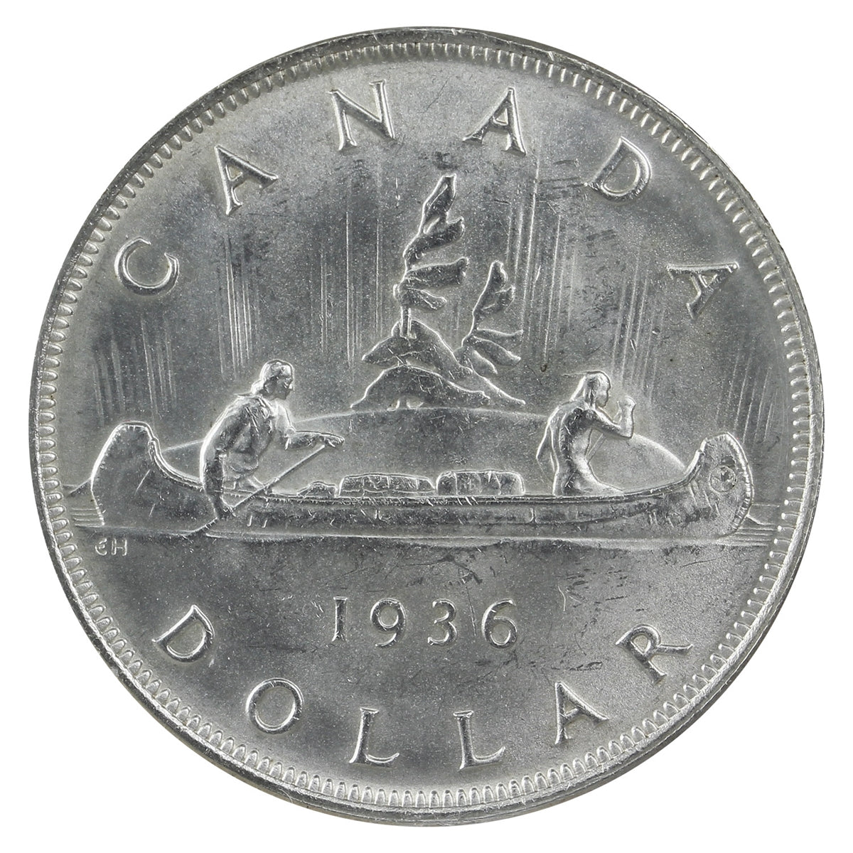 1936 Canada Dollar ICCS Certified MS-64 (XXG 034)